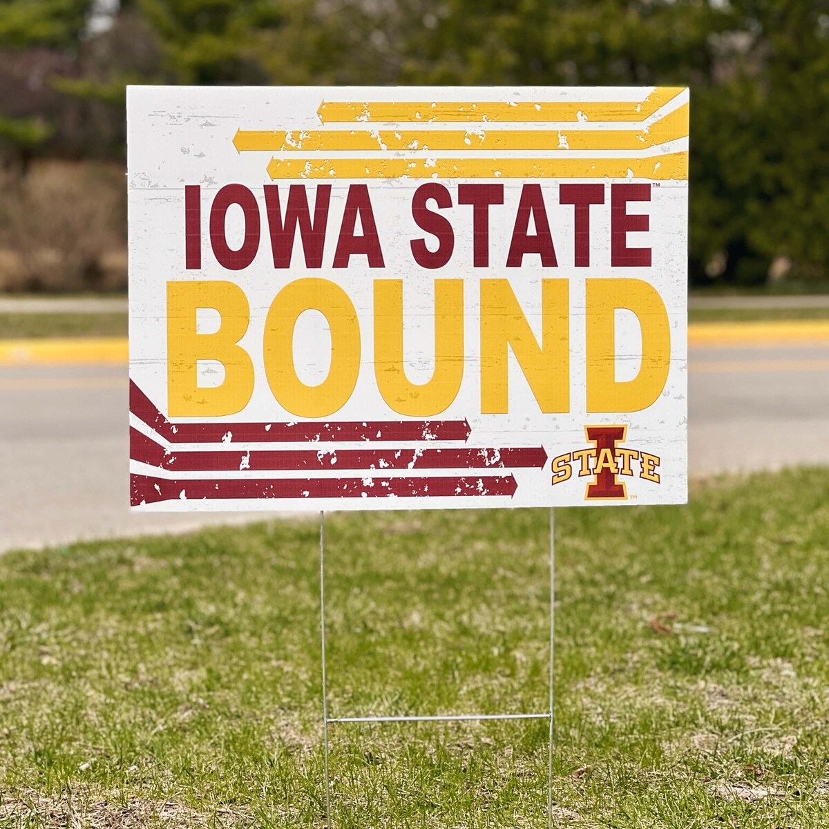 Iowa State Bound Yard Sign (18"x24")